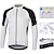 cheap Men&#039;s Jerseys-Arsuxeo Men&#039;s Long Sleeve Cycling Jersey Polyester Bike Jersey Top Mountain Bike MTB Road Bike Cycling Breathable Quick Dry Reflective Strips Sports Clothing Apparel White Blue Green