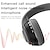 cheap On-ear &amp; Over-ear Headphones-L650 Over-ear Headphone Bluetooth 5.1 Noise cancellation Stereo Surround HIFI Long Battery Life for Apple Samsung Huawei Xiaomi MI  Yoga Fitness Everyday Use Mobile Phone