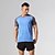 Χαμηλού Κόστους Μπλουζάκια &amp; Πουκάμισα-Καλοκαίρι 2022 αναπνεύσιμο και λεπτό γυμναστήριο κοντομάνικο γρήγορο στέγνωμα κορυφαίο αθλητικό αθλητικό μπλουζάκι από μετάξι πάγο ελαστικό κοντομάνικο