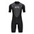 cheap Wetsuits &amp; Diving Suits-ZCCO Men&#039;s Shorty Wetsuit 3mm SCR Neoprene Diving Suit Thermal Warm UV Sun Protection Quick Dry High Elasticity Short Sleeve Back Zip - Swimming Diving Surfing Snorkeling Patchwork Autumn / Fall