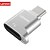 cheap Card Reader-Lenovo D201 USB Type C Card Reader 480Mbps 512GB USB-C TF Micro SD OTG Adapter Type-C TF Memory Card Reader for C Port Phone Laptop
