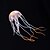 levne Dekorace a kamínky do akvária-svítící ozdoba medúzy dekorace do akvária akvária akvária dekorace do akvária ryba medúza fialová silikonová 1ks 5*15 cm