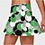 cheap Skorts-Women&#039;s Running Shorts Running Skirt Athletic Skorts Bottoms Geometric Dot Quick Dry Moisture Wicking 2 in 1 Side Pockets Green Purple Yellow / Stretchy / Athleisure