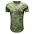 billige basic t-shirts-Herre T-shirt Kortærmet Rund hals Sommer Batikfarvet Mode Klassisk Bekvem Gade Afslappet Sport Sort Blå Dusty Blue Top T-shirt til mænd