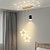 Недорогие Подвесные огни-Подвесной светильник в скандинавском стиле 90 см, светодиодный металлический проектор, свет звездного неба, спальня, детская комната