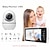 billige Babyalarmer-LITBest Babyovervågning 1.3 mp Effektive Pixels IR kamera 120/355 ° Synsbredde 5 m Nattesyns Rækkevidde