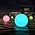 abordables Luces subacuáticas-2 uds., luces solares flotantes para piscina, luz solar para jardín al aire libre, bola flotante inflable, luz impermeable que cambia de color, lámpara led de noche