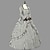 cheap Historical &amp; Vintage Costumes-Retro Vintage Rococo 18th Century Vintage Dress Dress Prom Dress Women&#039;s Cosplay Costume Masquerade Party Casual Daily Dress