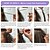 cheap Micro Ring Hair Extension-Afro Kinky Curly Microlink Hair Extensions Human Hair For Black Women Wet and Wavy Micro Links Extensions Hair 100 Strands 100 Grams Per Pack