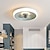 billige Dæmpbart loftlys-moderne enkel led loft ventilator lys loft ventilator lampe spisestue stue restaurant soveværelse