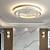 abordables Lustres-60 cm design unique plafonnier led lustre cristal chrome moderne salon salle à manger chambre 220-240v