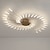 voordelige Plafondlampen-128 cm cluster design plafondlampen led 42-lichts nordic stijl metaal geverfde afwerkingen modern 220-240v