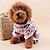 cheap Dog Clothes-Cat Dog Hoodie Jumpsuit Pajamas Reindeer Keep Warm Carnival Winter Dog Clothes Puppy Clothes Dog Outfits Blue Pink Brown Costume for Girl and Boy Dog Polar Fleece S M L XL XXL