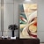 billiga Abstrakta målningar-Hang målad oljemålning HANDMÅLAD Vertikal Abstrakt Nutida Modern Utan innerram (utan ram)