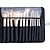 cheap Travel Bags-Portable Makeup Brush Organizer Makeup Brush Bag for Travel Can Hold 20 Brushes Cosmetic Bag Makeup Brush Roll Up Case Pouch Holder for Woman(Only Bag)