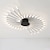 זול אורות תקרה-128 ס&quot;מ נורות תקרה בעיצוב אשכולות led 42 אורות מתכת בסגנון נורדי בגימורים מודרניים 220-240v