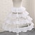 cheap Historical &amp; Vintage Costumes-Cosplay Lolita Petticoat Hoop Skirt Under Skirt Crinoline Bustle Cages Knee Length Princess Women&#039;s Masquerade Party Petticoat