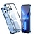 abordables Fundas y Carcasas iPhone-teléfono Funda Para Apple adsorción magnética iPhone 12 Pro Max 11 Pro Max Antigolpes Doble Cara Claro Color sólido Vidrio Templado Metal