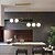 levne Návrh linky-100 cm cluster design line design závěsné světlo led kov galvanicky lakované povrchy černá nordic style 220-240v