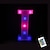cheap Décor &amp; Night Lights-LED Letter Lights Sign 26 Letters Alphabet with Remote Light Up Letters Sign Colorful for Night Light Wedding/Birthday Party Battery Powered Christmas Lamp Home Bar