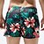 billiga boxersimbyxor för män-Herr Badshorts Snabb tork Lättvikt Boardshorts Baddräkt Med fickor Snörning Simmning Surfing Strand Vattensport Rand Sommar