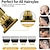 billige Barbering og hårfjerning-trådløs skægtrimmer barbermaskine elektrisk t-blade hårtrimmer plejesæt til mænd kvinder nul mellemrum hårklippesæt med styrekamme