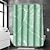levne Sprchové závěsy Top Sale-šalvěj zelený sprchový závěs do koupelny vodotěsná vložka dekorace do koupele texturovaná tkanina soupravy sprchového závěsu s háčky lze prát v pračce