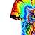 abordables t-shirts 3d pour garçon-Garçon T-shirt Manche Courte T-shirt Animal Chouette 3D effet Actif Sportif Mode Polyester Extérieur du quotidien Intérieur Enfants 3-12 ans Graphique imprimé en 3D Standard Chemise