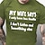 levne Pánská trička pro volný čas-Pánské Tričko Cool košile Grafika Písmeno Tričkový Tisk Ležérní Dovolená Krátký rukáv Tisk Oblečení Sportovní Módní Designové Lehký