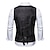 cheap 1920s-Retro Vintage 1920s Masquerade Vest Waistcoat The Great Gatsby Gentleman Groomsmen Men&#039;s Slim Fit Masquerade Wedding Party Wedding Guest Adults&#039; Vest