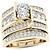 billige Trendy smykker-1 stk Ring For Dame Kvadratisk Zirconium Klar Fest &amp; Aften Gade Gave Legering Klassisk