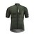 cheap Cycling Jerseys-WOSAWE Men&#039;s Short Sleeve Cycling Jersey Patchwork Bike Jersey Top Road Bike Cycling Black Dark Green Elastane Breathable Quick Dry Reflective Strips Sports Clothing Apparel / Athletic / Athleisure