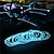 זול רצועות נורות LED-2 יחידות רכב אווירה אורות רכב מנורה רכב תאורת פנים רצועת led קישוט זר חבל תיל צינור קו גמיש אור ניאון מצית סיגריות מופעל