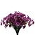 cheap Artificial Flower-Simulation Flower 5 Fork Spring Grass Violet Outdoor Anti-Ultraviolet Decorative Green Plant Engineering Ornament Flower 1Pc,Fake Flowers For Wedding Arch Garden Wall Home Party Decoration