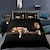 preiswerte Digitaldruckbettwäsche-3D-Bettwäsche mit Katzenmuster, Bettbezug, Bettwäsche-Sets, Bettbezug mit 1 bedrucktem Bettbezug oder Bettdecke, 2 Kissenbezügen für Doppelbett/Queen/King