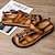 levne Pánské ručně vyráběné boty-pánské kožené sandály nadměrné velikosti ručně vyráběné boty sandály s uzavřenou špičkou vintage klasické britské denní kancelář a kariéra magické páskové boty víno černá hnědá léto jaro