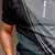 preiswerte 3D-Reißverschluss-Polo-Herren Poloshirt Golfhemd Streamer Umlegekragen Schwarzgrau Blau Purpur Grün 3D-Druck Casual Täglich Kurzarm Zip Bekleidung Sport Modisch Brautkleider schlicht Komfortabel