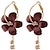 cheap Earrings-1 Pair Drop Earrings For Women&#039;s AAA Cubic Zirconia Street Date Acrylic Classic Holiday Fashion