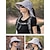 お買い得  メンズハット-女性用 バケットハット 日よけ帽 海軍 バック 広いつば ネックフラップ付き スポーツ UVサンプロテクション サンスクリーン UVプロテクション 高通気性