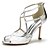 cheap Wedding Shoes-Women&#039;s Wedding Shoes Dress Shoes Wedding Sandals Bridal Shoes Bridesmaid Shoes Lace Stiletto Heel Open Toe Elegant Sexy Party Wedding Lace PU Leather Ankle Strap Spring Summer Floral Embroidered