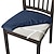 ieftine Husa scaun de sufragerie-husă de scaun din catifea pentru scaun, husă de pernă pentru scaun tapițată pentru sufragerie elastică, huse de protecție pentru mobilier detașabile, lavabile, cu legături