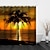 Недорогие Занавески для душа-красивый восход закат море приморский пейзаж кокосовая пальма печать занавеска для душа крючок современный полиэстер обработанный водонепроницаемый ванная комната