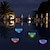 voordelige Onderwaterverlichting-led solar drijvende licht 7-kleur veranderende zwembad licht waterdichte ip68 zwembad landschap decoratie lamp;