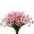 cheap Artificial Flower-Simulation Flower 5 Fork Spring Grass Violet Outdoor Anti-Ultraviolet Decorative Green Plant Engineering Ornament Flower 1Pc,Fake Flowers For Wedding Arch Garden Wall Home Party Decoration