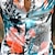 cheap Hawaiian Shirts-Men&#039;s Shirt Summer Hawaiian Shirt Print Floral Graphic Hawaiian Aloha Design Turndown Street Casual 3D Button-Down Short Sleeve Tops Designer Casual Fashion Breathable Black / White Rainbow