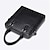 cheap Men&#039;s Bags-Men&#039;s Laptop Bag Briefcase Top Handle Bag Nappa Leather Cowhide Daily Zipper Black