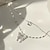 ieftine Coliere-Colier Choker Articole de ceramică Diamante Artificiale Pentru femei Simplu Lux Modă Geometric Fluture Geometric Shape Coliere Pentru Nuntă Stradă Zilnic / Coliere cu Pandativ / Lănțișoare / Lănțișor