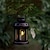 ieftine Lumini de cale și lanterne-6/12 buc lumânări LED solare fără flacără luminițe de ceai pâlpâitoare false lumina decor pentru grădină în aer liber iluminat romantic pentru decorarea petrecerii de nuntă 6x 12x
