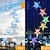 cheap Solar String Lights-Outdoor Waterproof LED Solar Wind Chime Light Star Elk Pumpkin Wishing Bottle Wind Chime Light 7 Color Changing Garden Light Balcony Country Terrace Outdoor Holiday Christmas Wedding Party Decoration