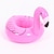 abordables Sports et loisirs de plein air-8 pcs porte-gobelet gonflable licorne flamingo porte-boissons piscine flotteur bain piscine jouet fête décoration bar sous-verres, gonflable pour piscine